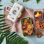 Monbento Tresor Graphic Kids's Bento Box - Cinnamon Fox Cinnamon Fox - '5715235010537 Toy Chest Australia 7