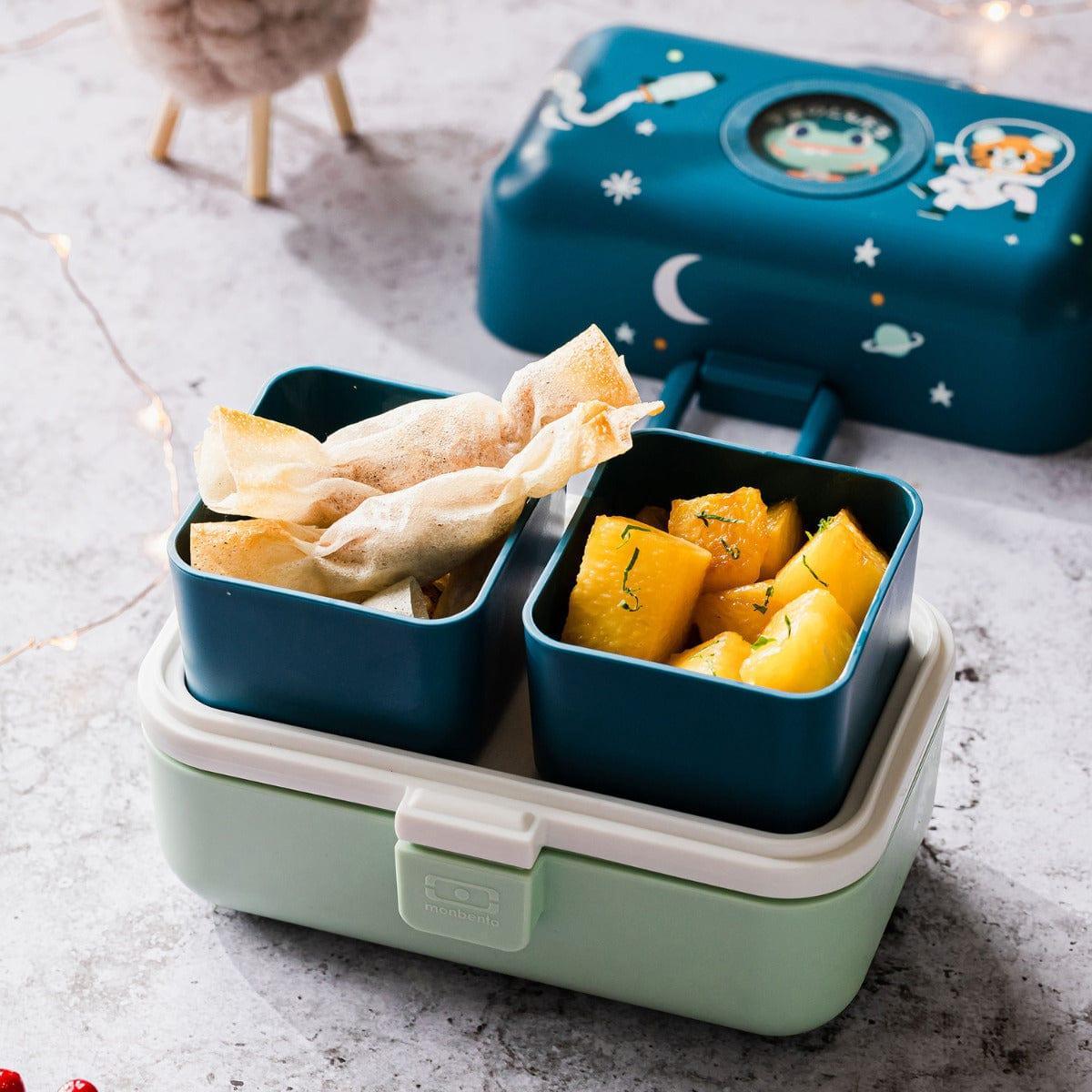 Monbento Tresor Graphic Kids's Bento Box - Cosmic Blue Cosmic Blue - '5715235007391 Toy Chest Australia 5