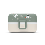 Monbento Tresor Graphic Kids's Bento Box - Green Raccoon Green Raccoon - '5715235019455 Toy Chest Australia 1
