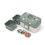 Monbento Tresor Graphic Kids's Bento Box - Green Raccoon Green Raccoon - '5715235019455 Toy Chest Australia 2