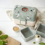 Monbento Tresor Graphic Kids's Bento Box - Green Raccoon Green Raccoon - '5715235019455 Toy Chest Australia 6