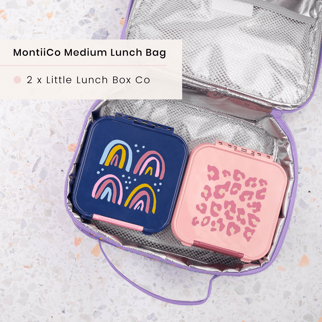 MONTII.CO Insulated Lunch Bag - Rainbows - '0725330909587 Toy Chest Australia 6