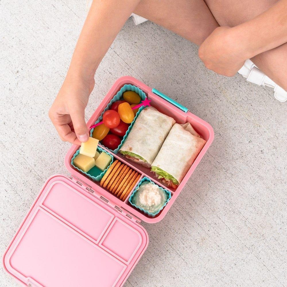 MONTII.CO Little Lunch Box Co | Bento Three - Strawberry - '9355645002232 Toy Chest Australia 5