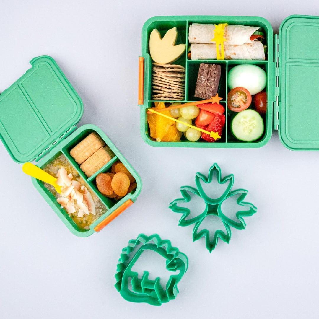 MONTII.CO Lunch Punch Sandwich Cutters | Dinosaurs