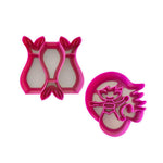 MONTII.CO Lunch Punch Sandwich Cutters | Mermaid - '0647356923449 Toy Chest Australia 5
