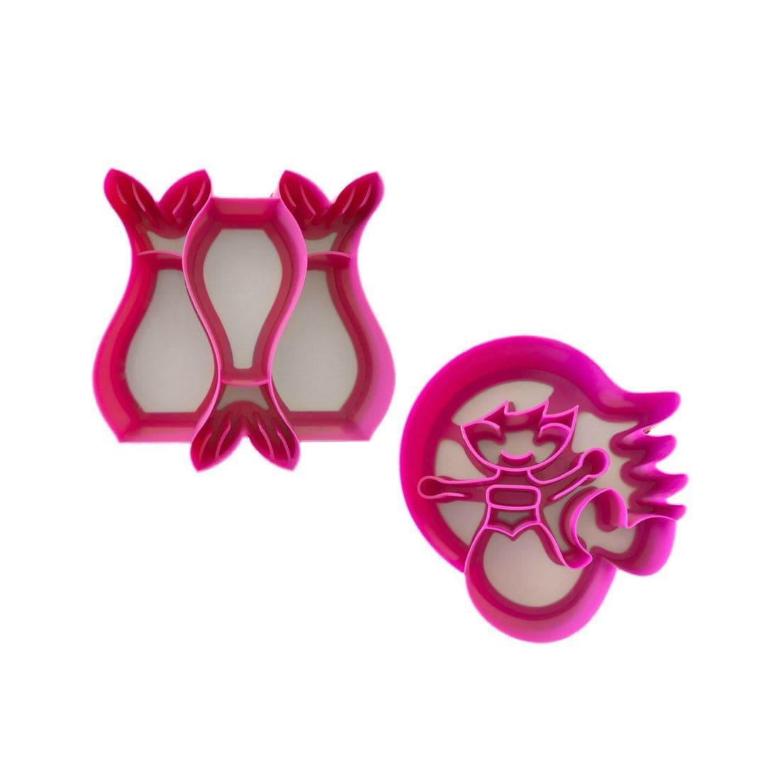 MONTII.CO Lunch Punch Sandwich Cutters | Mermaid - '0647356923449 Toy Chest Australia 5