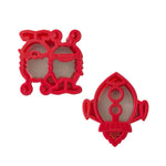 MONTII.CO Lunch Punch Sandwich Cutters | Space - '0647356923432 Toy Chest Australia 10