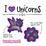 MONTII.CO Lunch Punch Sandwich Cutters | Unicorn - '0647356923425 Toy Chest Australia 3