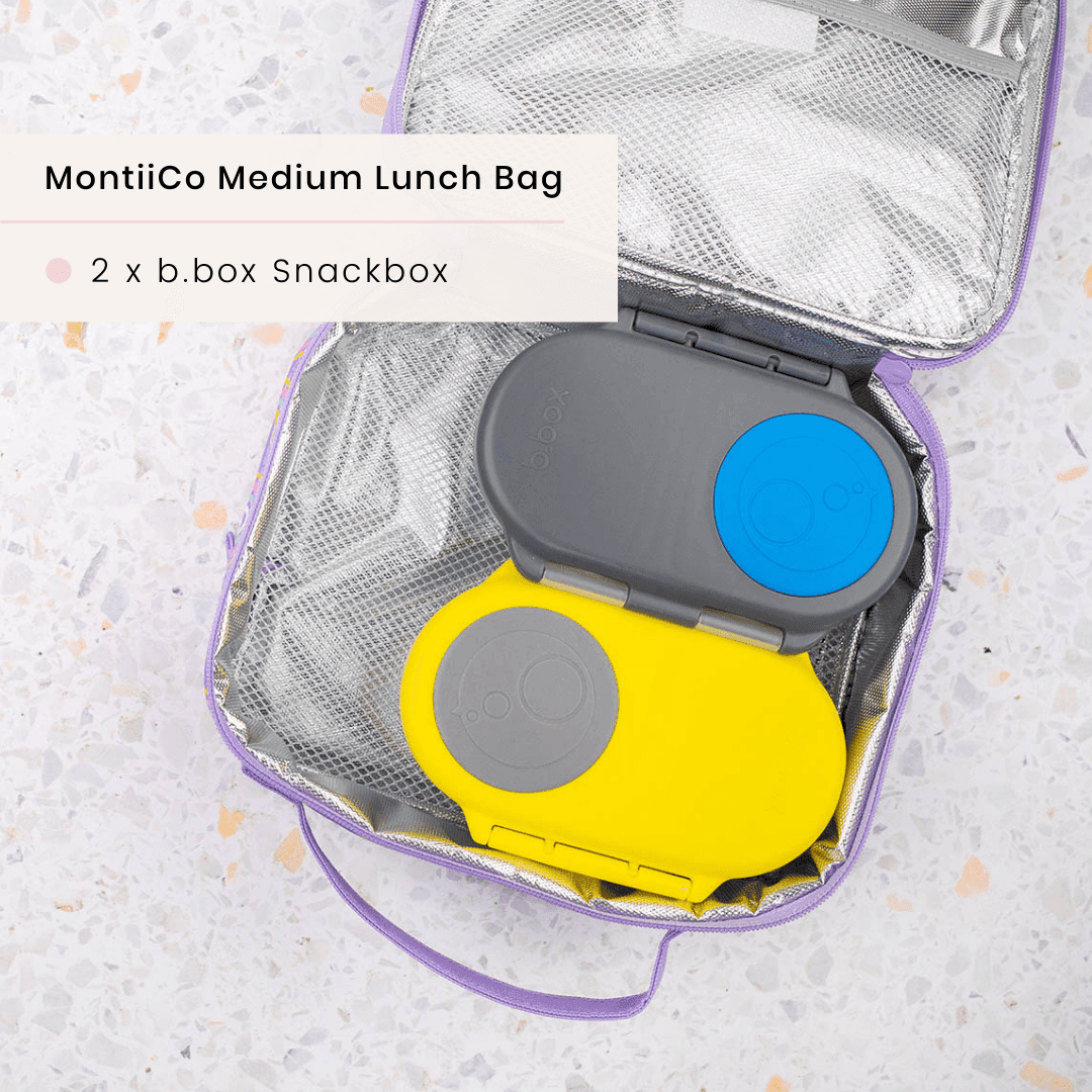 MONTII.CO Medium Insulated Lunch Bag - Dinosaur