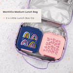 MONTII.CO Medium Insulated Lunch Bag - Petals - '0725330909570 Toy Chest Australia 6