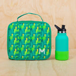 MONTII.CO Medium Insulated Lunch Bag - Pixels - '0725330909594 Toy Chest Australia 1