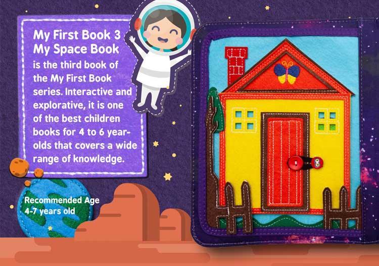 My First Book 3 | Busy Book | My Space Book - '9356877170362 Toy Chest Australia 8