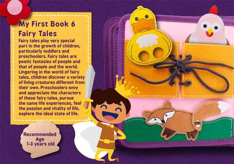 My First Book 6 | Fairy Tales | Busy Book - '6971097210150 Toy Chest Australia 4