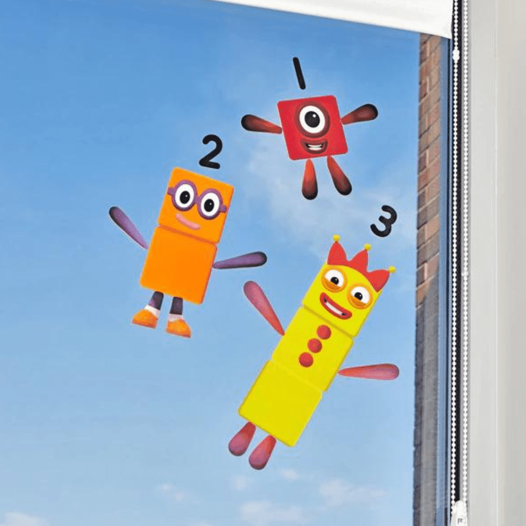 Number Blocks Reusable clings - '0848850115105 Toy Chest Australia 3