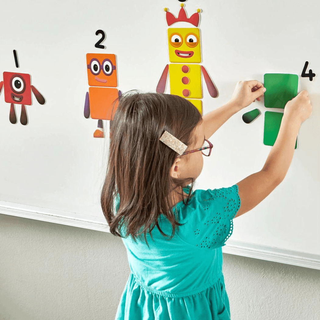 Number Blocks Reusable clings - '0848850115105 Toy Chest Australia 4