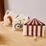 Nuuroo Kit Organic Fabric Book Creme Circus - '0671374628048 Toy Chest Australia 1