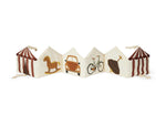 Nuuroo Kit Organic Fabric Book Creme Circus - '0671374628048 Toy Chest Australia 5