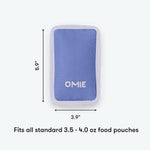 Omiebox OMIECHILL Freezable Yoghurt Pouch Blue - '8885015000137 Toy Chest Australia 6