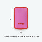Omiebox OMIECHILL Freezable Yoghurt Pouch Blue - '8885015000137 Toy Chest Australia 8