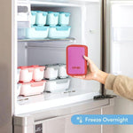 Omiebox OMIECHILL Freezable Yoghurt Pouch Blue - '8885015000137 Toy Chest Australia 5
