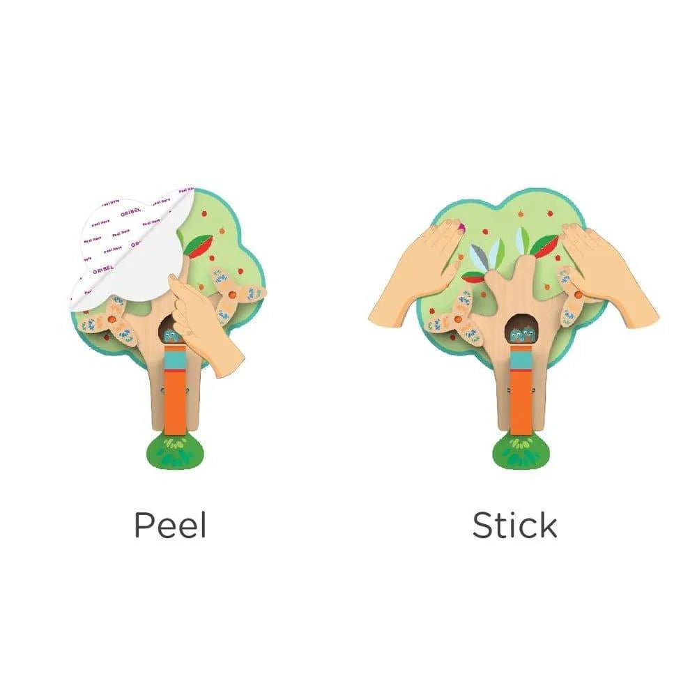 Oribel VertiPlay Wall Toy: Busy Woodpecker knocker - '6973971182324 Toy Chest Australia 3