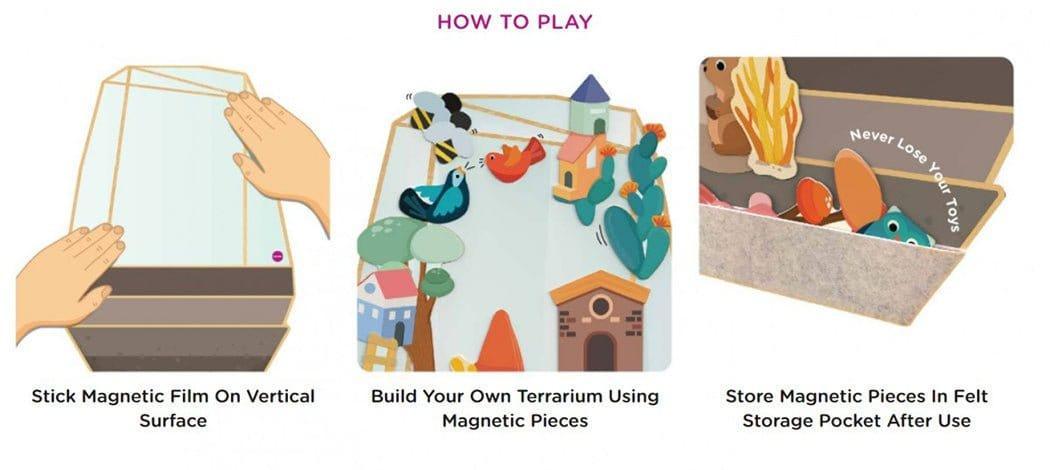 Oribel VertiPlay Wall Toy: Enchanted Garden - '6973971182331 Toy Chest Australia 6