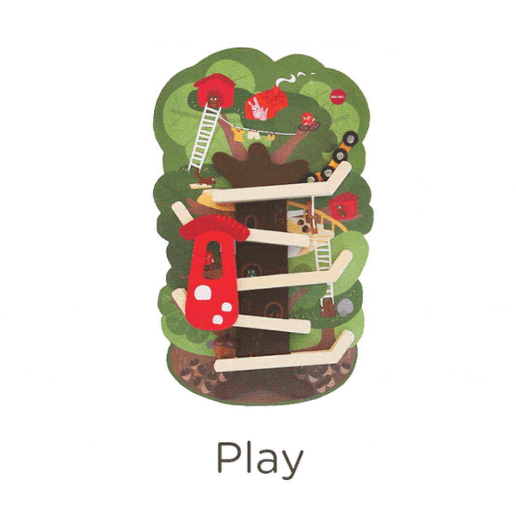Oribel Vertiplay Wall Toy: Tree Top Adventure