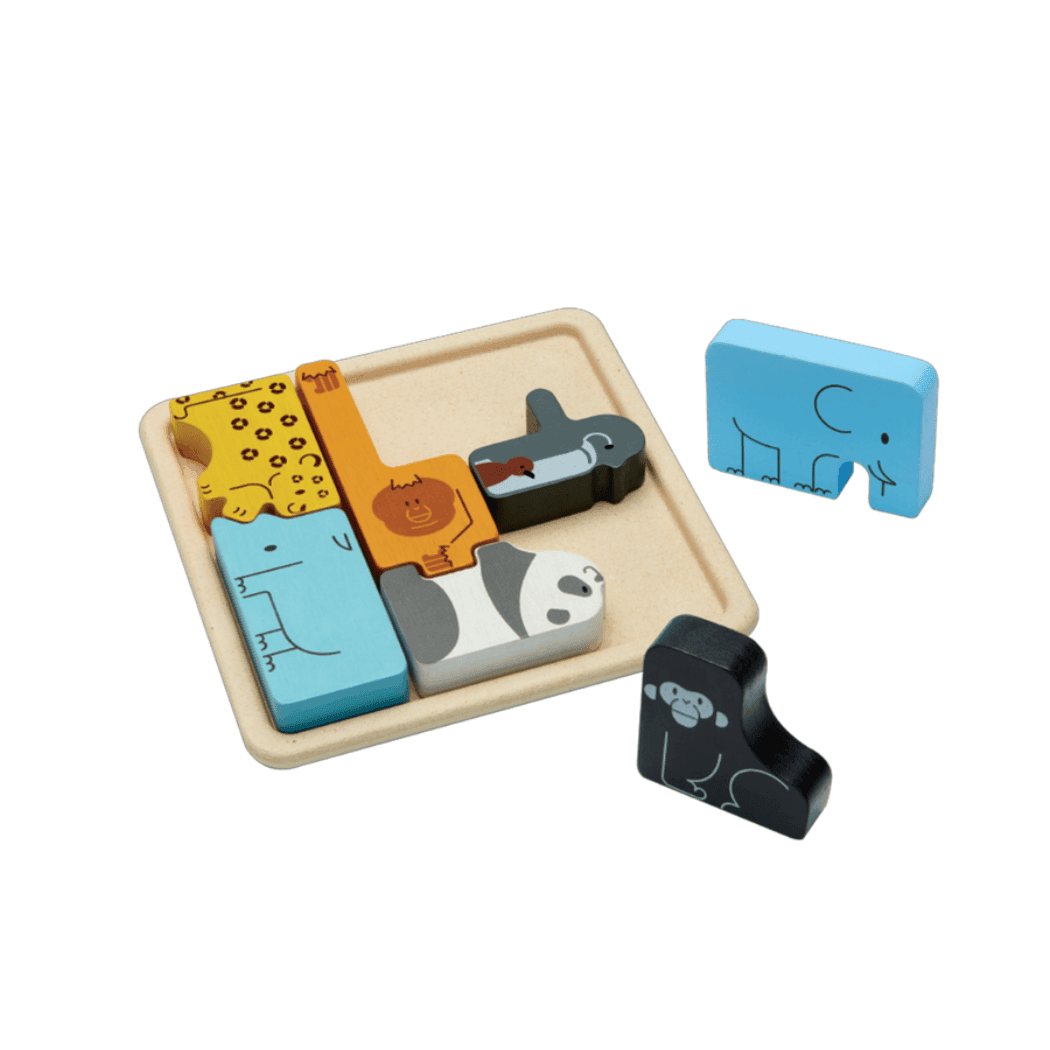 Plan Toys Animal Puzzle Game - '8854740046444 Toy Chest Australia 8