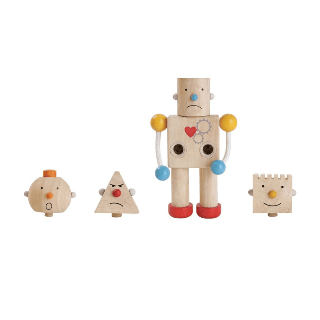 Plan Toys Build - A - Robot - '8854740051837 Toy Chest Australia 1