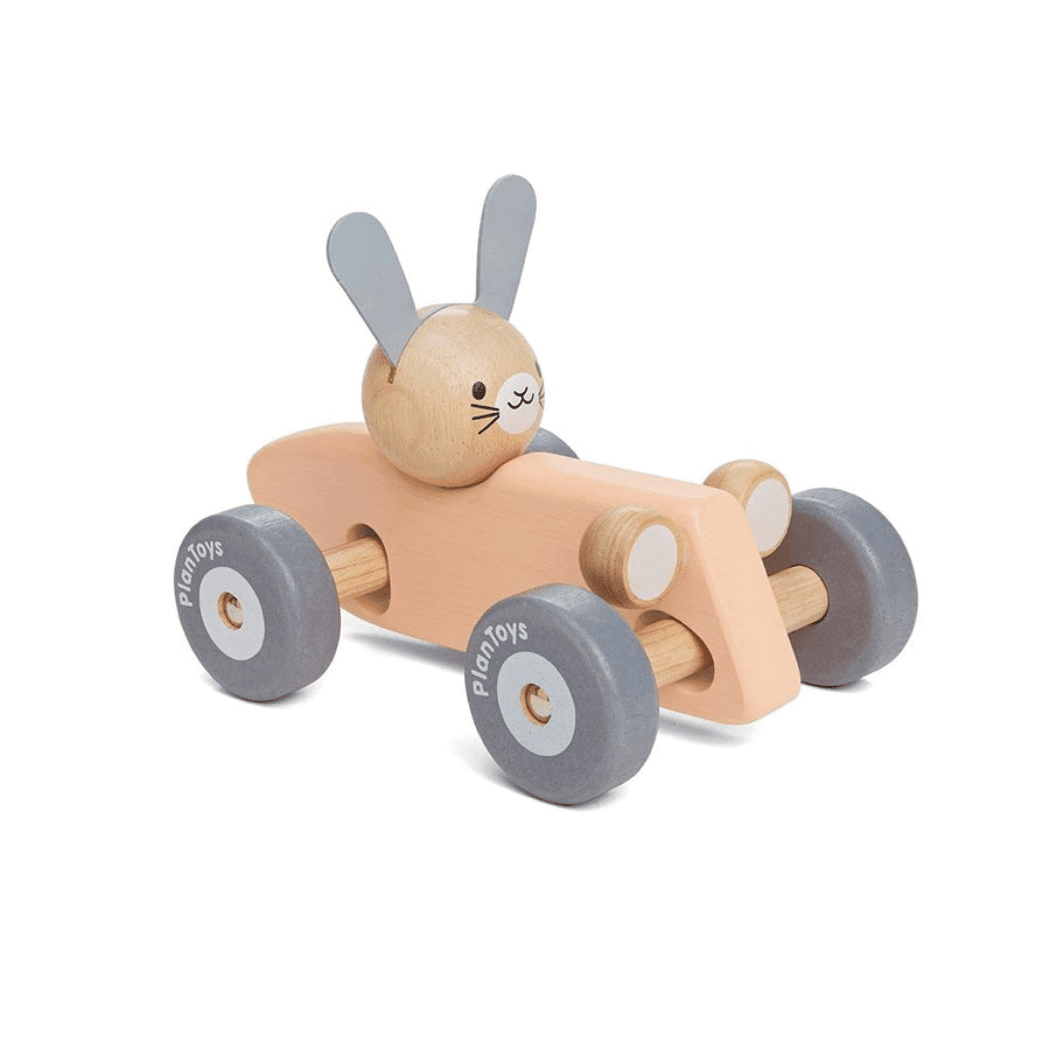 Plan Toys Bunny Racing Car - '8854740057174 Toy Chest Australia 1