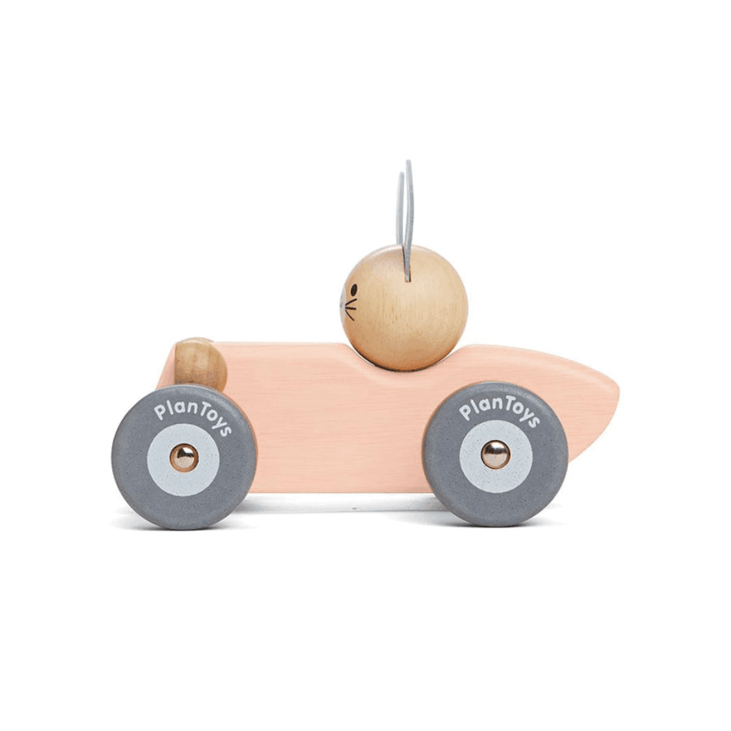Plan Toys Bunny Racing Car - '8854740057174 Toy Chest Australia 2