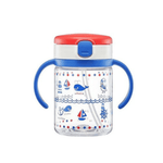 Richell - Aqulea Clear Straw Bottle Mug 200ml Blue Ocean - '4945680201827 Toy Chest Australia 4