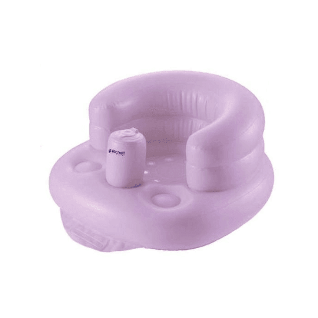 Richell Inflatable Soft Baby Chair Purple Purple - '0671374539900 Toy Chest Australia 5