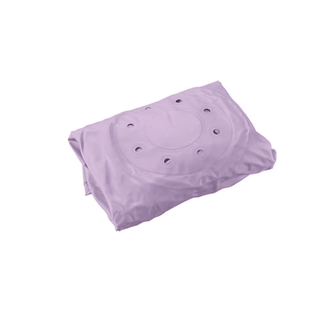Richell Inflatable Soft Baby Chair Purple Grey - '4945680200011 Toy Chest Australia 4