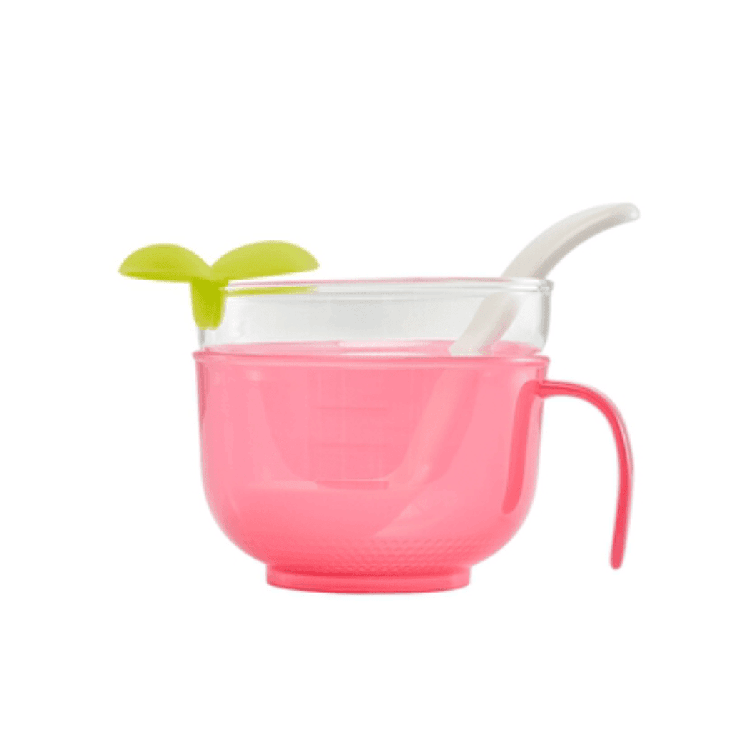 Richell Porridge Maker E, For Use with Rice Cookers Pink - '6951929607938 Toy Chest Australia 10