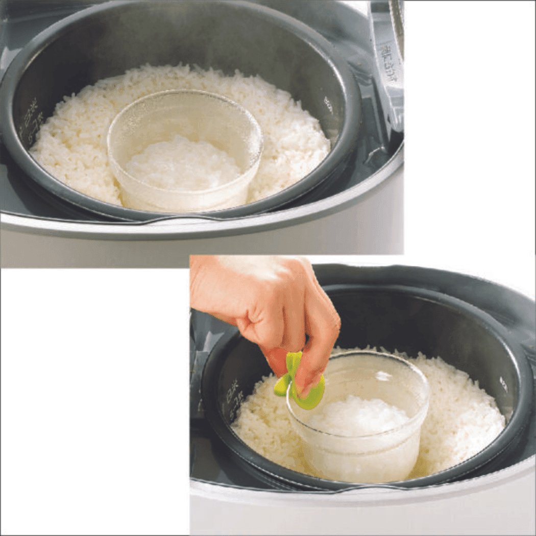 Richell Porridge Maker E, For Use with Rice Cookers Pink - '6951929607938 Toy Chest Australia 9