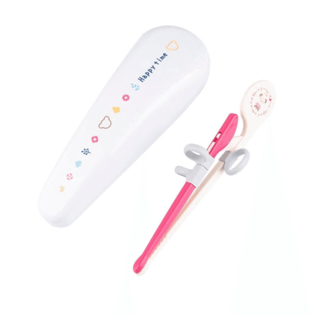 Richell Richell Training Chopsticks with Case Pink - '4945680203333 Toy Chest Australia 2