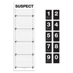 Suck UK Mugshot Height Chart - '5060576590706 Toy Chest Australia 7