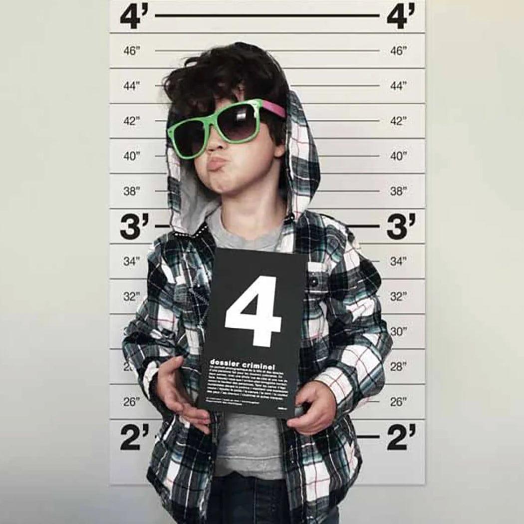 Suck UK Mugshot Height Chart - '5060576590706 Toy Chest Australia 2