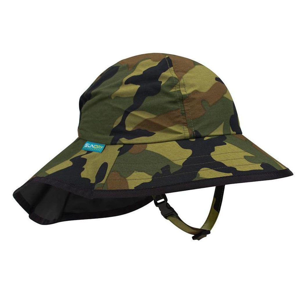 Sunday Afternoon Kids Play Hat UPF50+ | Green Camo - '0814756017201 Toy Chest Australia 4