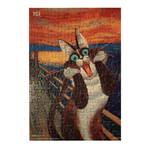 TOI Cat in Art Puzzle - The Scream - '6970794753113 Toy Chest Australia 1