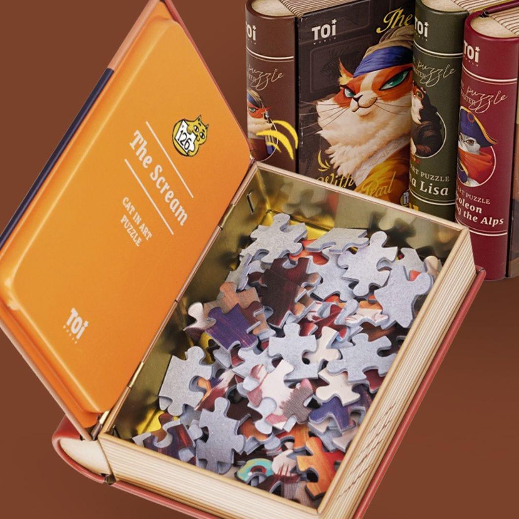TOI Cat in Art Puzzle - The Scream - '6970794753113 Toy Chest Australia 2