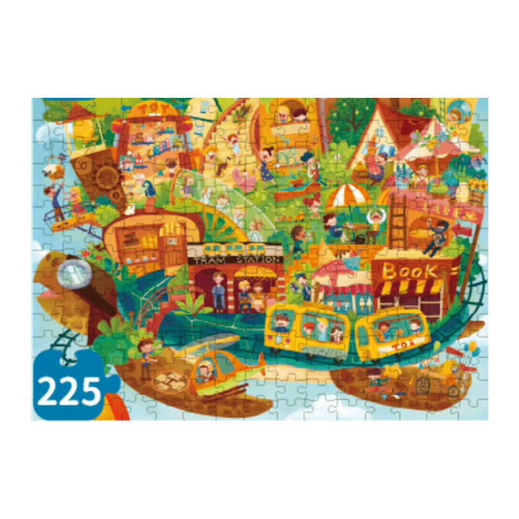 TOI Leveled Puzzle Step 8 Townlet - '6973434120672 Toy Chest Australia 2