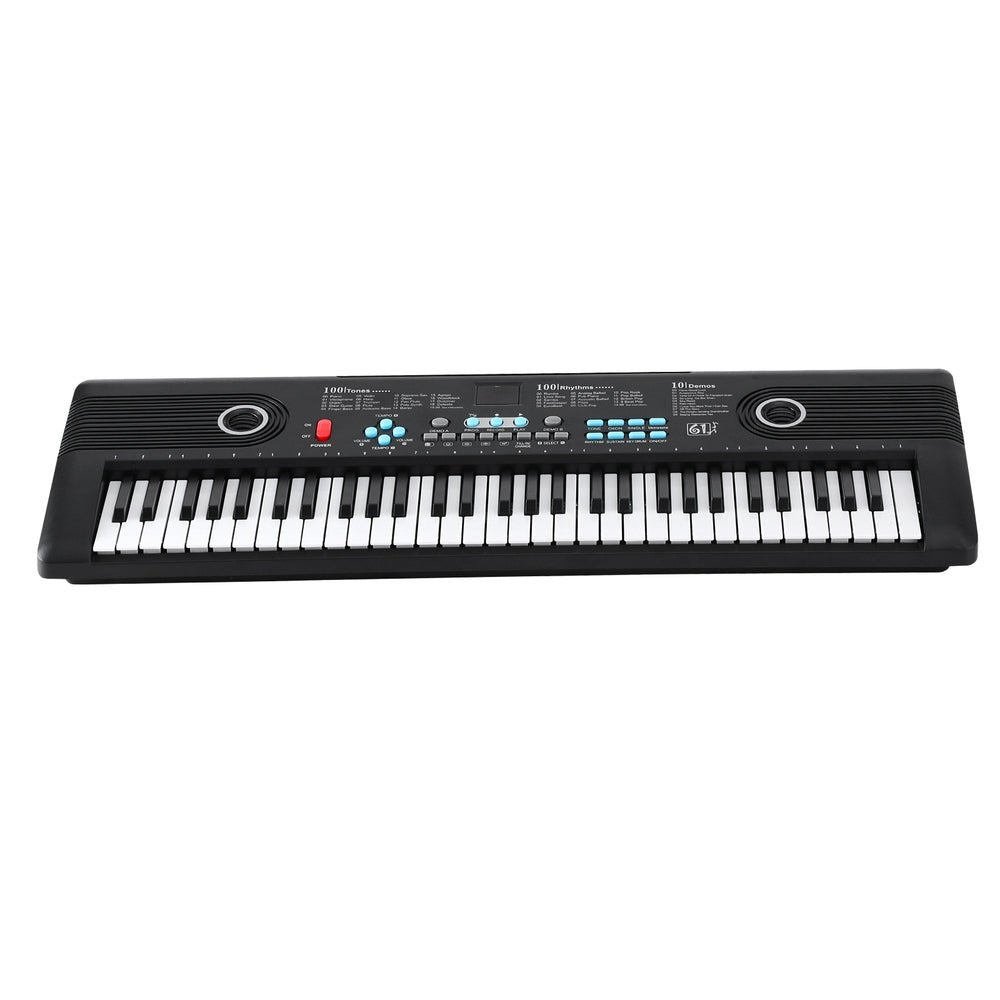 Alpha 61 - Key Digital Piano Keyboard Electric Kids Gift Black