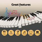 Alpha 61 - Key Digital Piano Keyboard Electric Kids Gift Black