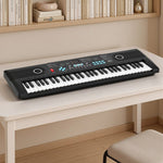 Alpha 61 - Key Digital Piano Keyboard Electric Kids Gift Black