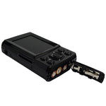 16mp Mini Digital Camera for Kids - 2.4 Inch 720p Cute Cartoon Design - Multifunctional Toy for Children's Birthday - Gold