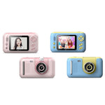 2.4 Hd Reversible Kids Camera + 16g Memory Card & Reader - Pink