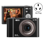 2.7k Full Hd 44mp 16x Zoom 2.88 Digital Camera for Kids - Black