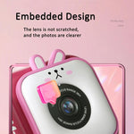 48Mp Dual Lens Kids Digital Camera With 2.4 Ips Screen And 32Gb Tf Card - Blue Fox - With 64G Tf Card Blue Fox